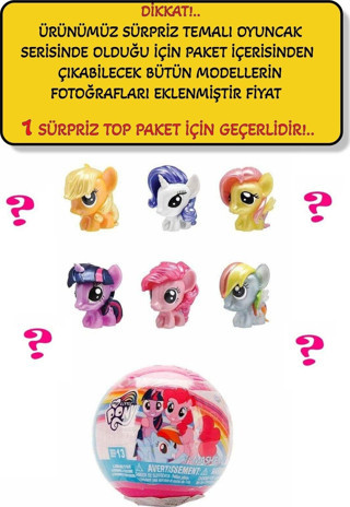 Toyfest Mylittlepony Mashems 5 Cm Figür Sürpriz Paket - 1 Adet
