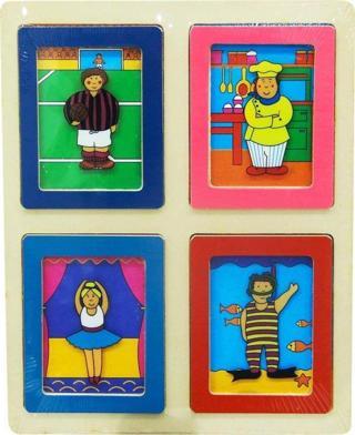 Toyfest Ahşap Resimli Zeka Oyunu