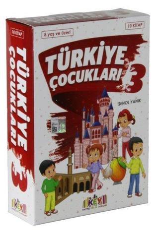 Türkiye Çocukları Set 3-10 Kitap Takım - Şenol Yanık - Kaliteli Eğitim Yayınları