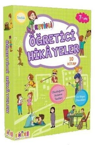 Keyifli Öğretici Hikayeler +7 Yaş Seti-10 Kitap Takım - Demet Arıoğlu - Kaliteli Eğitim Yayınları