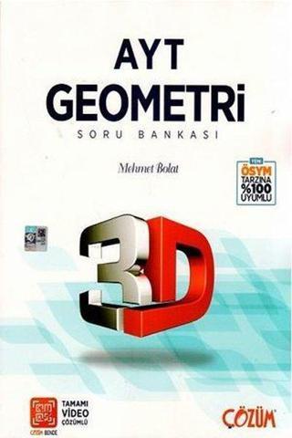 AYT Geometri Soru Bankası - Kolektif  - 3D Yayınları