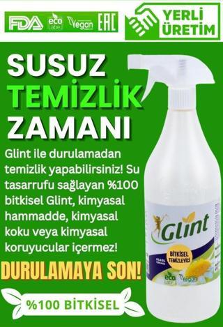 GLİNT 1 Litre %100 Bitkisel Küf Fırın Izgara Temizleyici Yağ Sökücü Çok Amaçlı Yüzey Temizleyici