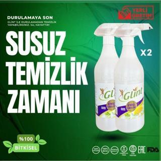 Glint 2 X 1 Litre %100 Bitkisel Çok Amaçlı Temizleyici Vegan Leke Çıkarıcı - Yağ Çözücü (2 ADET)