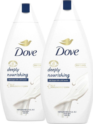 Dove Nemlendirici Duş Jeli Deeply Nourishing 450Ml X2