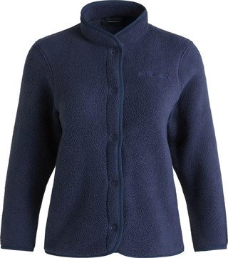 Peak Performance W Fleece Snap Cardigan Kadın Mavi Outdoor Polar G78131100