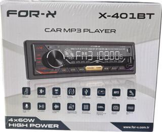 FOR-X X-401BT OTO TEYP 2025 YENİ MODEL
