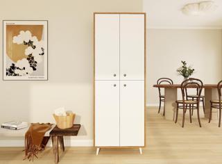 Vadi Çok Amaçlı Amalfi - Beyaz Renk Dolap