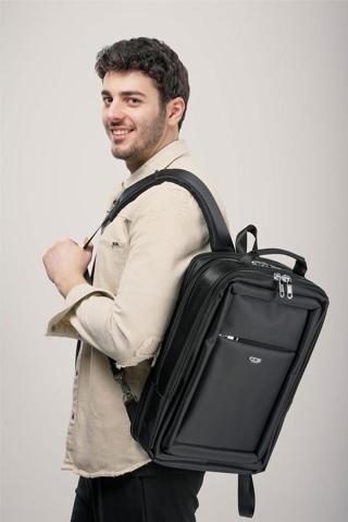 Ççs Erkek Sırt Laptop Çantası Siyah 51860