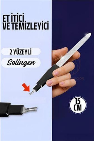 ModaCar Tırnak Törpüsü Et İticili Et Kesici Çelik Solingen Profesyonel