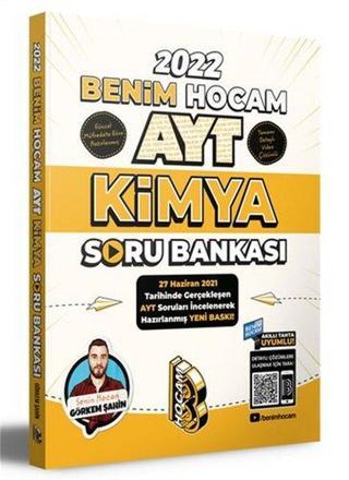 2022 AYT Kimya Soru Bankası - Görkem Şahin - Benim Hocam Yayınları