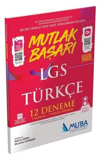 2022 LGS Mutlak Başarı Türkçe 12 Deneme - Kolektif  - Muba Yayınları