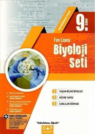 2022 9.Sınıf Fen Lisesi Biyoloji Seti - Kolektif  - Çap Yayınları