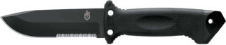 Gerber Gear LMF II Infantry Bıçak – Askeri Seviye Taktik Bıçak, Molle Kılıf ve Bileme Aleti – Siyah