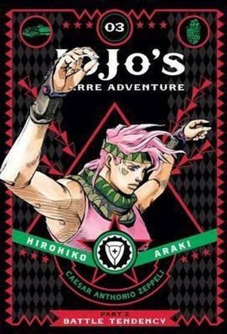 JoJo's Bizarre Adventure: Part 2 - Battle Tendency Volume 3  - Hirohiko Araki - Viz Media