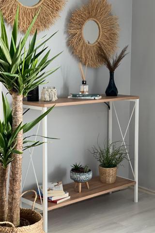 Stally Dresuar Beyaz Ayak Atlantik Çam