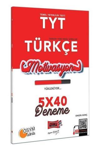 TYT Motivasyon Denemeleri 5x40 Türkçe Denemesi - Engin Genç - Yargı Yayınları