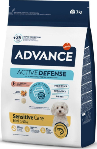 Mini Sensitive Somonlu Küçük Irk Yetişkin Köpek Maması 3 Kg