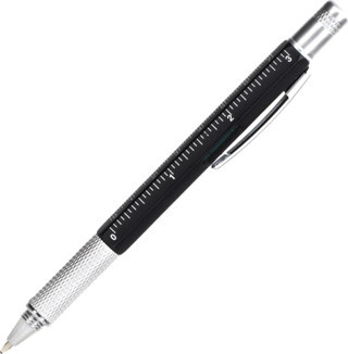 Kikkerland 4in1 Multifonksiyon Kalem Black 