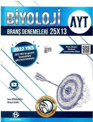 2022 AYT Biyoloji 25x13 Deneme - Kolektif  - Bilgi Sarmal Yayınları