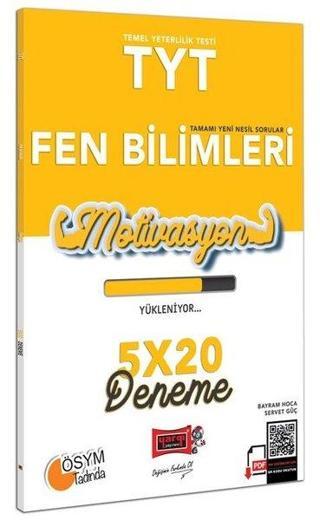 Motivasyon TYT Fen Bilimleri 5x20 Deneme - Bayram Hoca - Yargı Yayınları