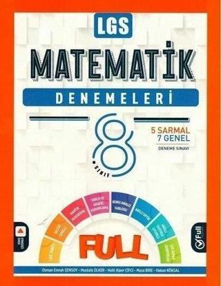 8.Sınıf LGS Matematik Deneme - Kolektif  - Full Matematik Yayınları