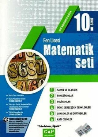 10.Sınıf Matematik Fen Lisesi Set - Kolektif  - Çap Yayınları