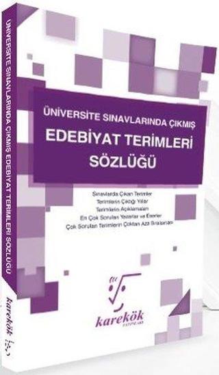 Edebiyat Terimleri Sözlüğü - Kolektif  - Karekök Eğitim Yayınları
