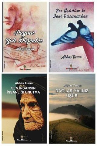 Abbas Turan Kitapları Seti - 4 Kitap Takım - Abbas Turan - Kitap Müptelası Yayınları