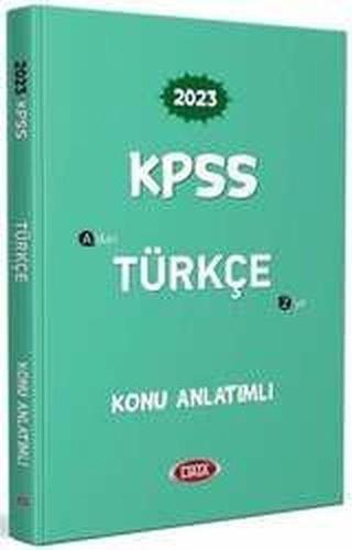 2022 KPSS Türkçe Konu Anlatımlı - Kolektif  - Data Yayınları - Ders Kitapları