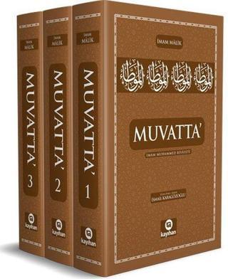 Muvatta Seti - 3 Kitap Takım - İmam Malik - Kayıhan Yayınları