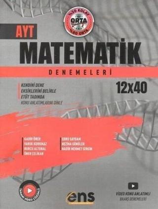 2023 AYT Matematik 12 x 40 Deneme - Kolektif  - Ens Yayıncılık