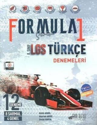 2023 8.Sınıf LGS Türkçe Formula 12 Deneme - Kolektif  - Son Viraj Yayınları
