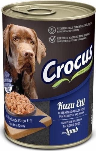 Crocus Kuzu Etli Köpek Yaş Mama 400 gr