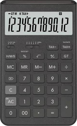 Casio JT-200T-GY 12 Hane Gri Masa Üstü Hesap Makinesi