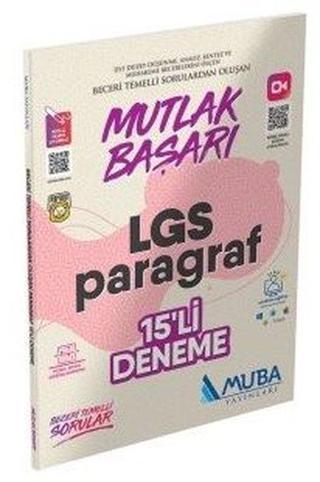MB LGS Paragraf 15'li Deneme - Kolektif  - Muba Yayınları