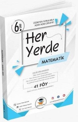 6. Sınıf Her Yerde Matematik 41 Föy - Kolektif  - Zeka Küpü Yayınları