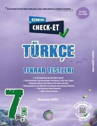 7. Sınıf Kendini Check - Et Türkçe Tekrar Testleri - Kolektif  - Okyanus Eğitim