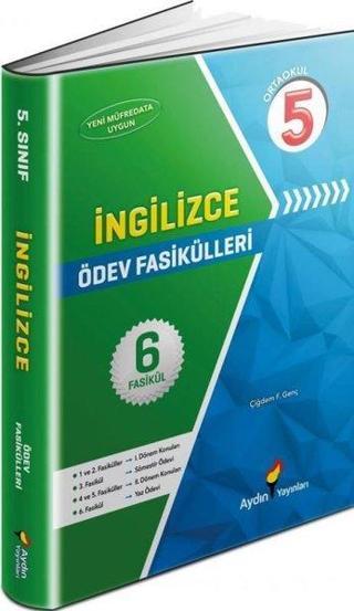 5. Sınıf İngilizce Ödev Fasikülleri - Kolektif  - Aydın Yayınları