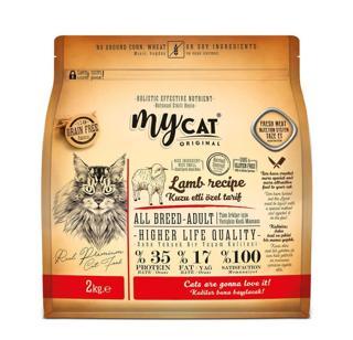 Mycat Original Tahılsız Kuzu Etli Kedi Maması 2 Kg