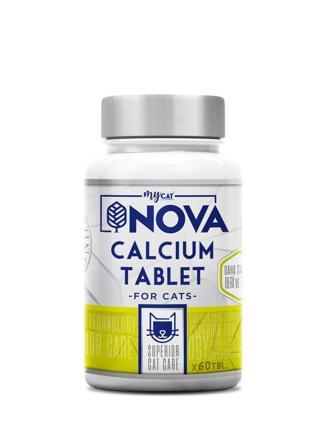 Nova Kediler İçin Calsium Tablet ( 60 Tablet )