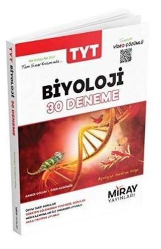TYT Biyoloji 30 Deneme - Kolektif  - Miray Yayınları