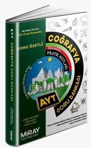AYT Coğrafya Konu Özetli Soru Bankası - Kolektif  - Miray Yayınları