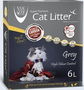 VanCat Aktif Karbonlu Premium Kedi Kumu 6 Lt.