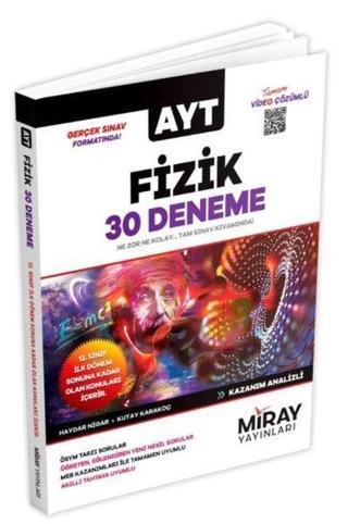 AYT Fizik 30 Deneme - Kolektif  - Miray Yayınları