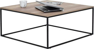 Adore Mobilya Profile Kare Orta Sehpa - Açık Ceviz (tori) 80x42x80 Cm (gxyxd)
