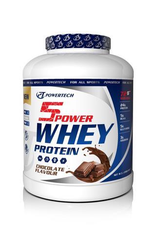 PT NUTRİTİON 5Power Whey Protein 2160g Çikolata Aromalı Protein Tozu