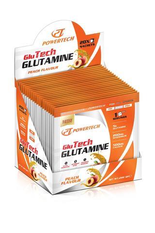 PT NUTRİTİON Glutech Glutamin 10grx20 Sachets Şeftali Aromalı Glutamine Amino Asit