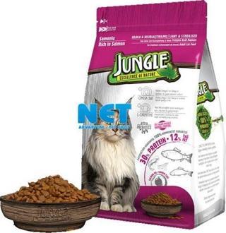 Jungle 500 gr Sterilised Somonlu Kısır Kedi Maması 