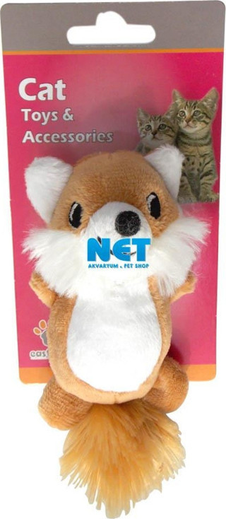 Eastland Peluş Hışırtı Kedi Oyuncağı Tilki 95X5 CM 