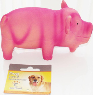 Eastland Köpek Oyuncağı Öten Domuz 15 cm 